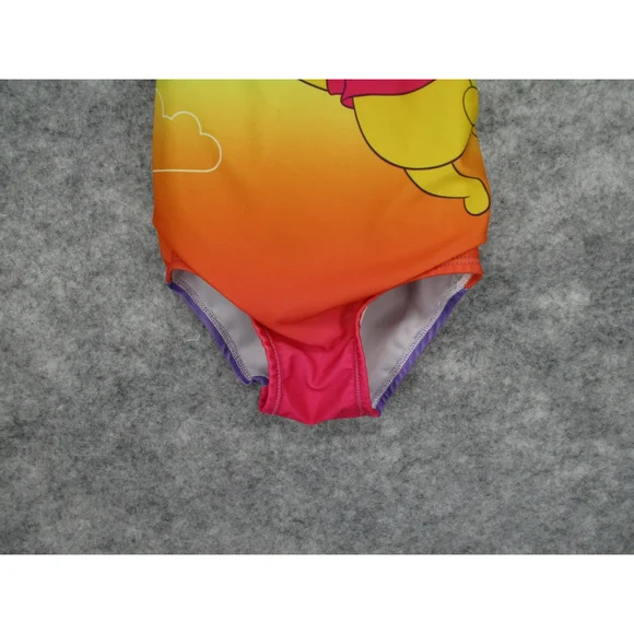 Disney Toddler Swimsuit Baby 24M Pooh Swim Balloons Butterfly - Picture 5 of 9